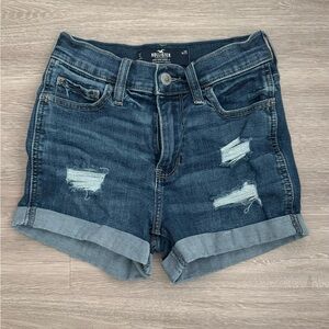 High rise hollister shorts
